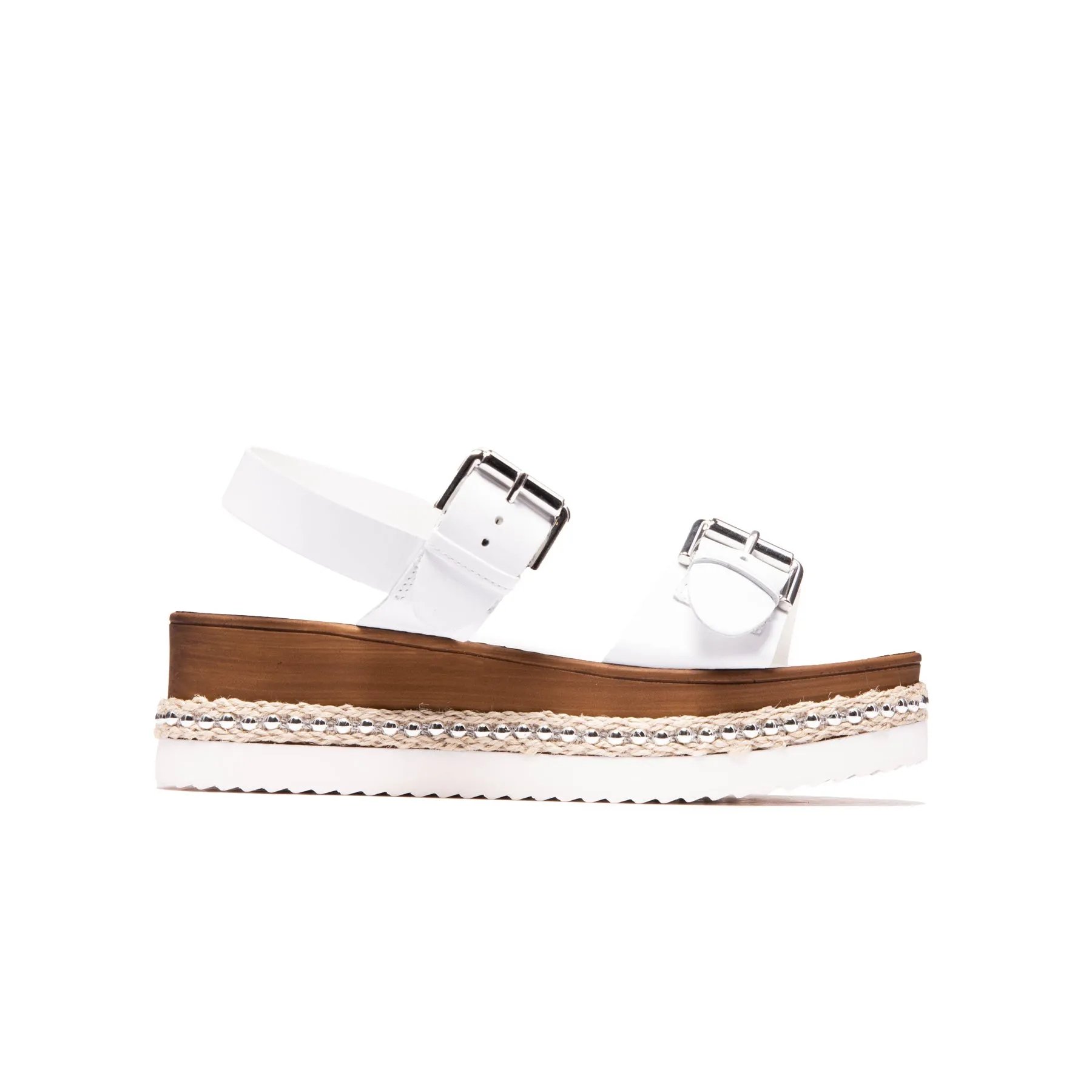 Amalfie White Leather sold by L'Intervalle