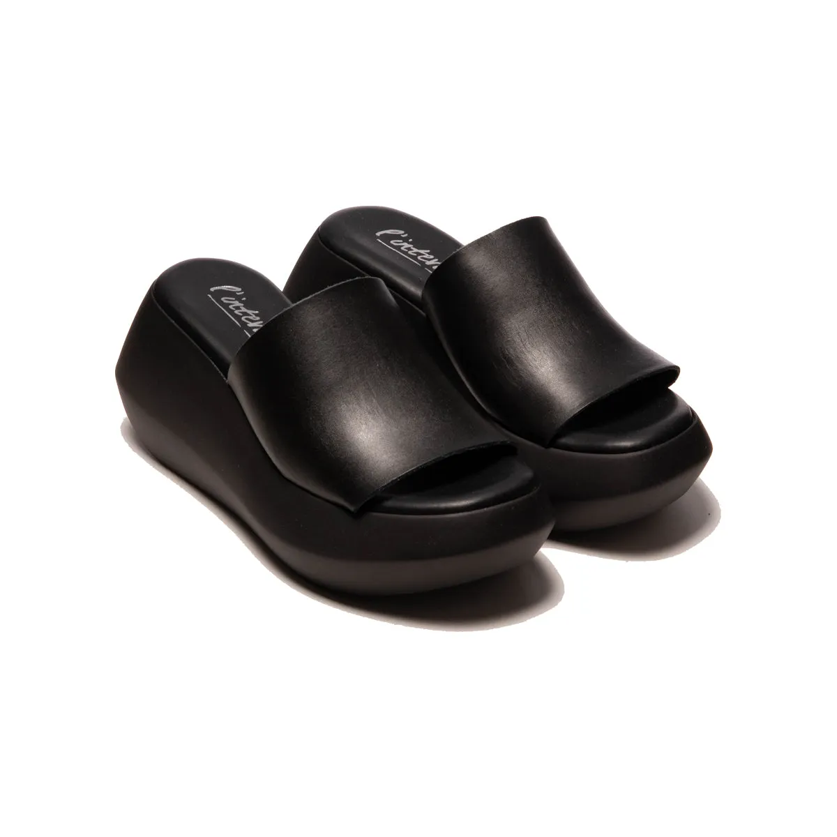 Dayo Black Leather sold by L'Intervalle product image thumbnail 2