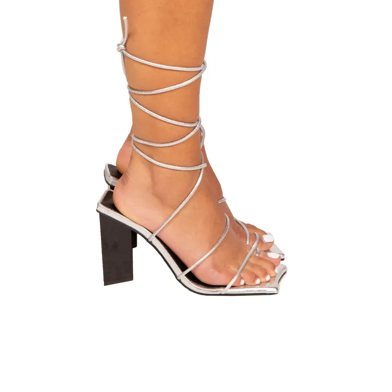 Pelagia Silver Metallic sold by L'Intervalle
