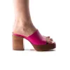 Pachuca Fuschia Leather sold by L'Intervalle