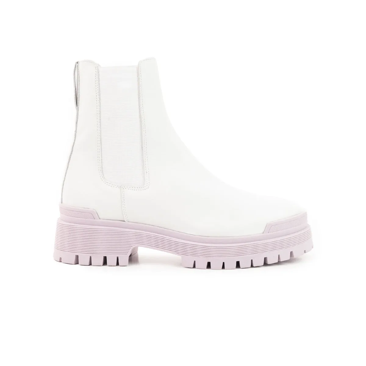 Kirby White Leather/Lilac Sole sold by L'Intervalle