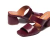 Julia Bordeaux Leather sold by L'Intervalle