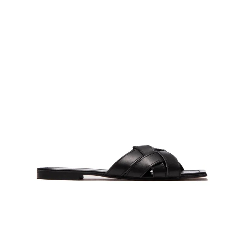 Jordana Black Leather sold by L'Intervalle