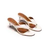 Jolene White Leather sold by L'Intervalle