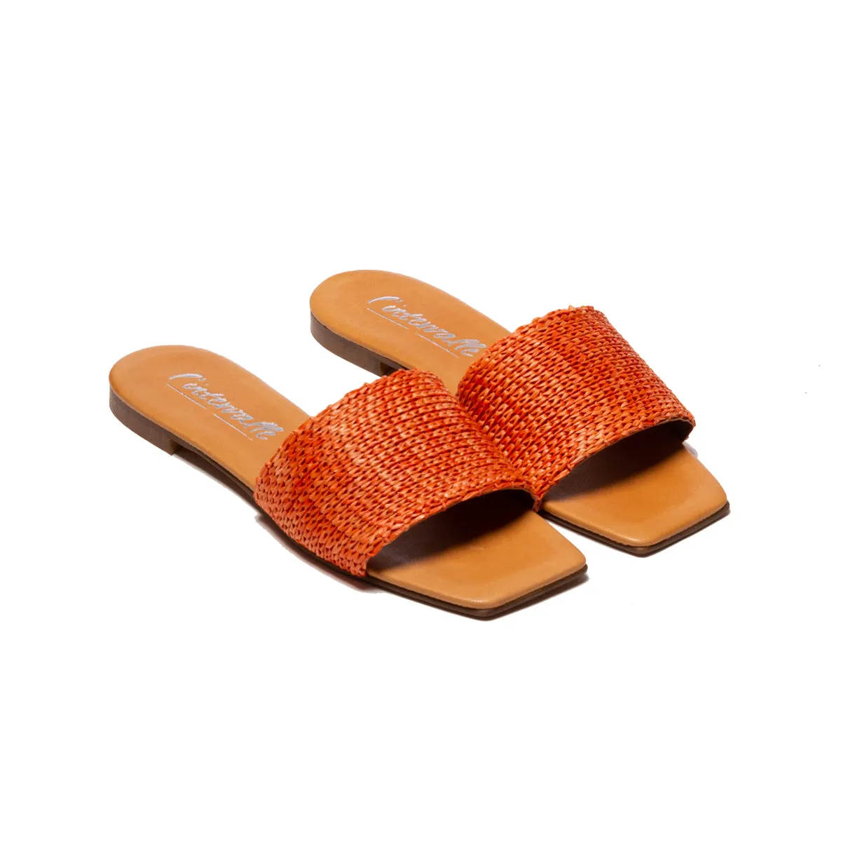 Gizelle Orange Leather sold by L'Intervalle product image thumbnail 2