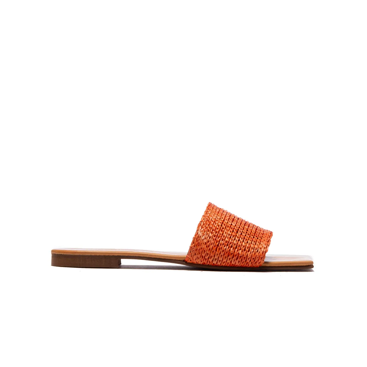 Gizelle Orange Leather sold by L'Intervalle