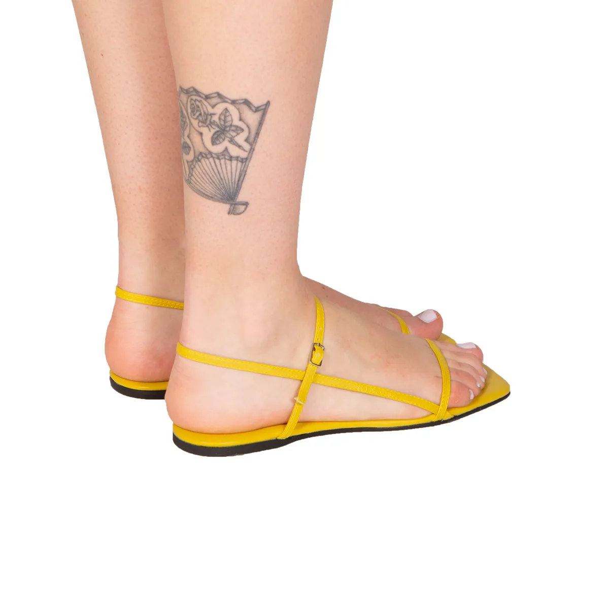 Fynn Yellow Leather sold by L'Intervalle product image thumbnail 3