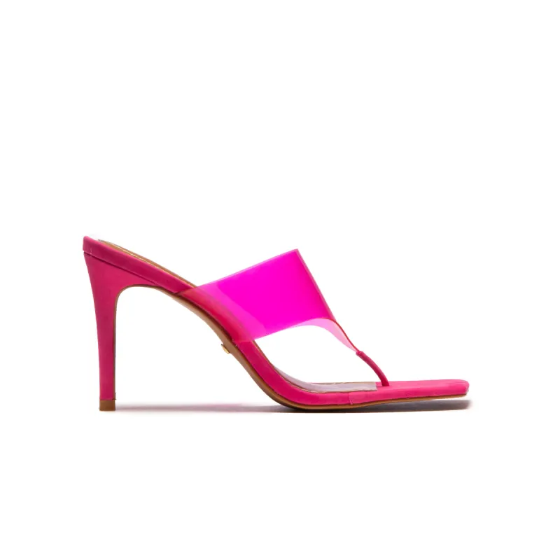 Buzios Fuschia Leather/Vinyl sold by L'Intervalle