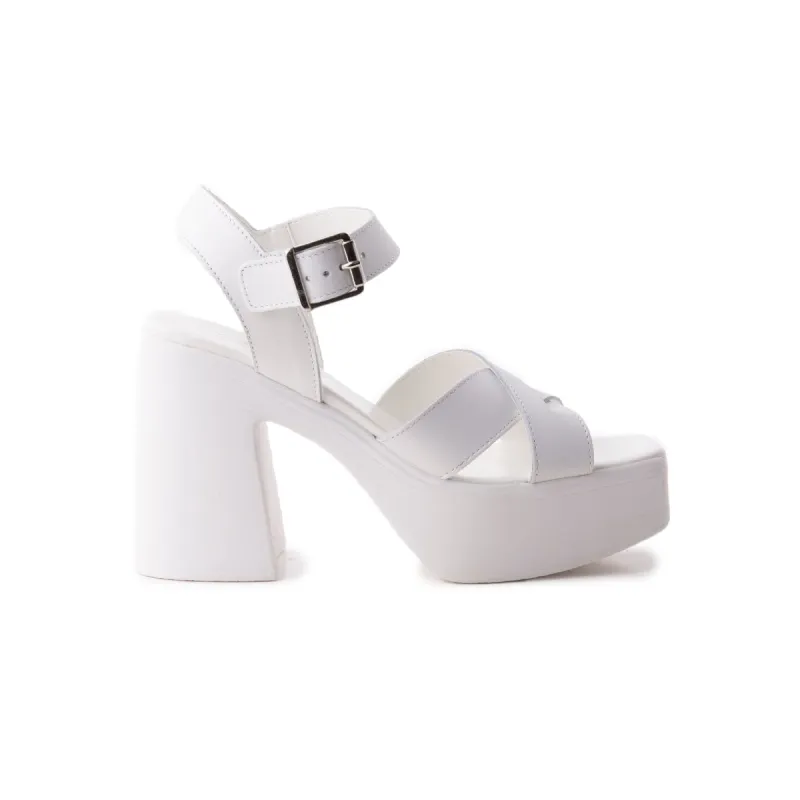 Valentano White Leather sold by L'Intervalle