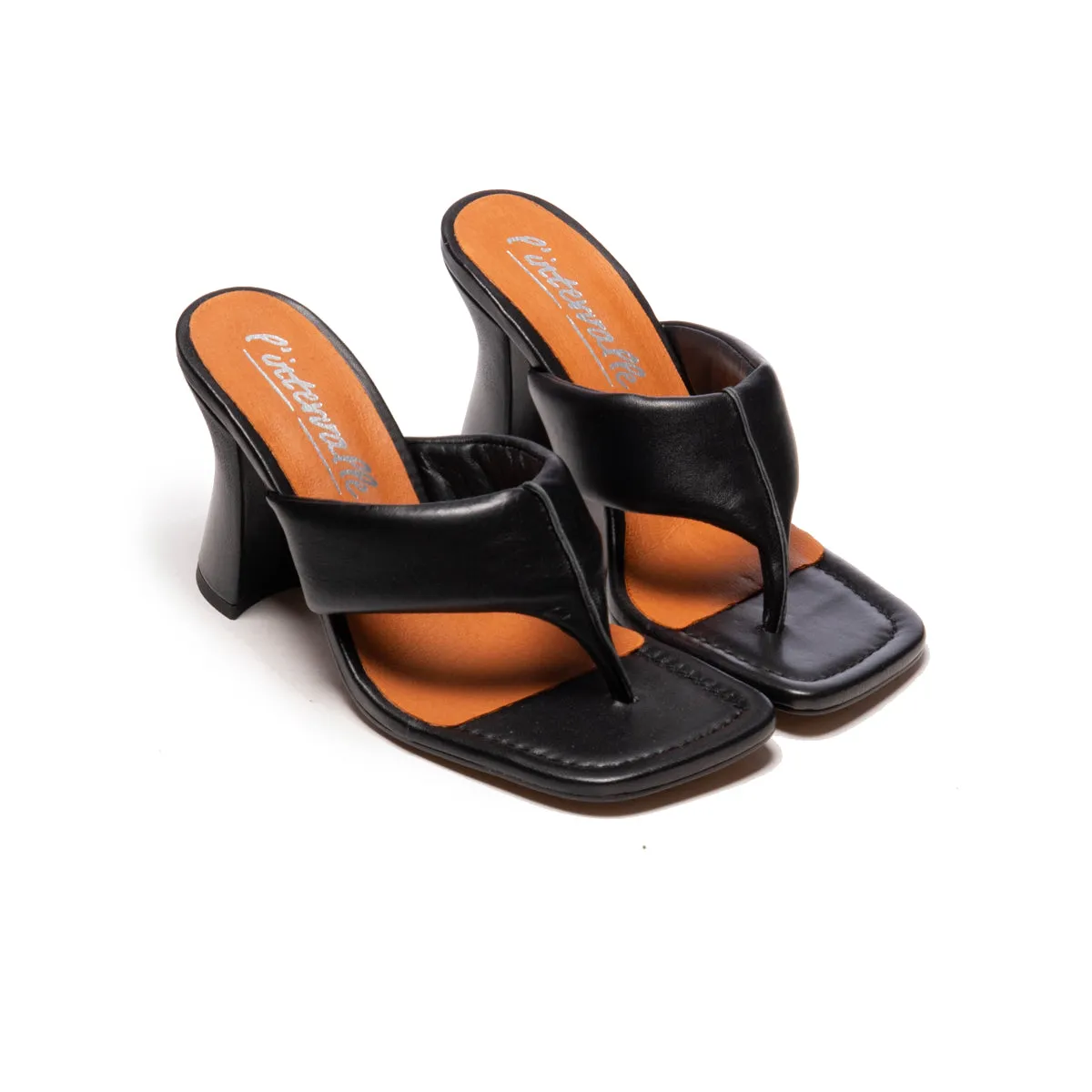 Zakynthos Black Leather sold by L'Intervalle product image thumbnail 2