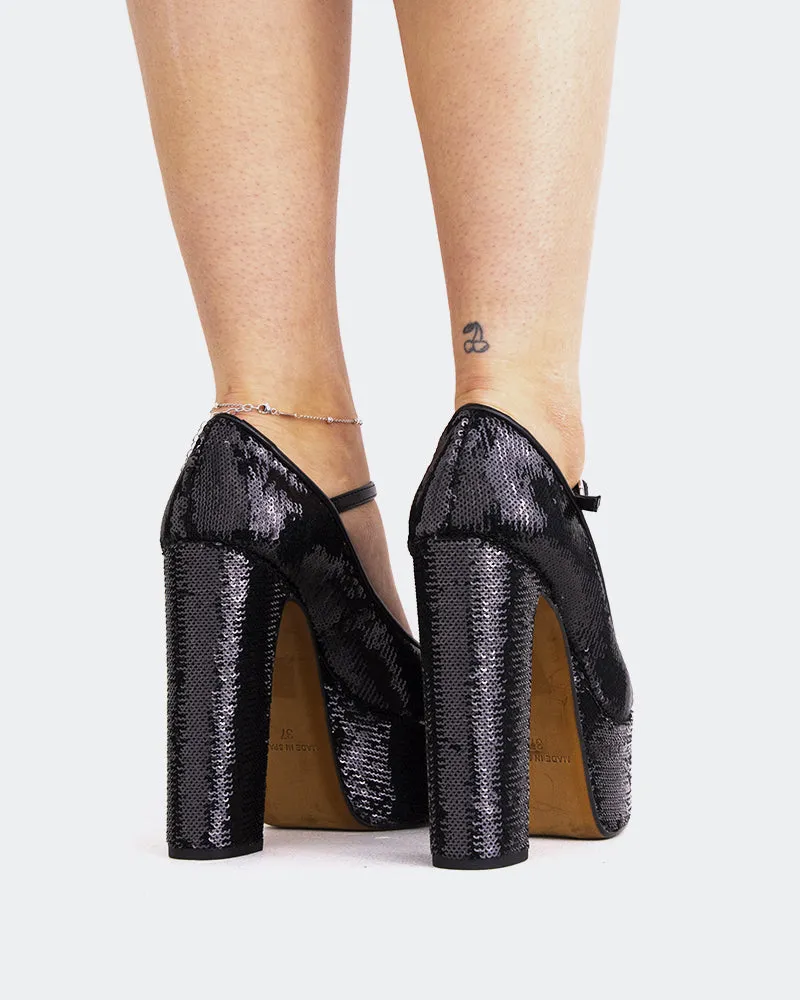 Ragazza Black Sequins sold by L'Intervalle product image thumbnail 3