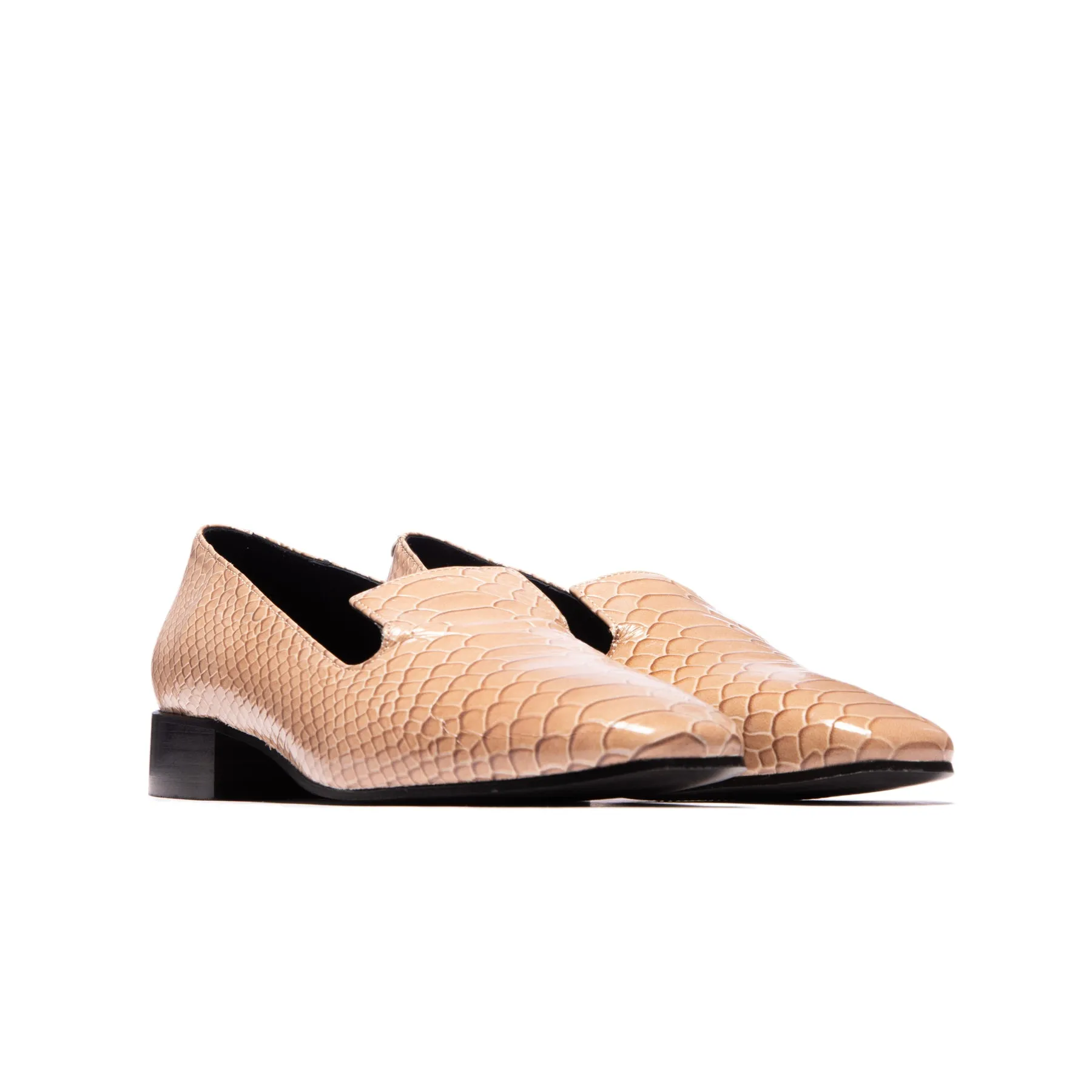 Leila Nude Vintage Snake Leather sold by L'Intervalle product image thumbnail 3