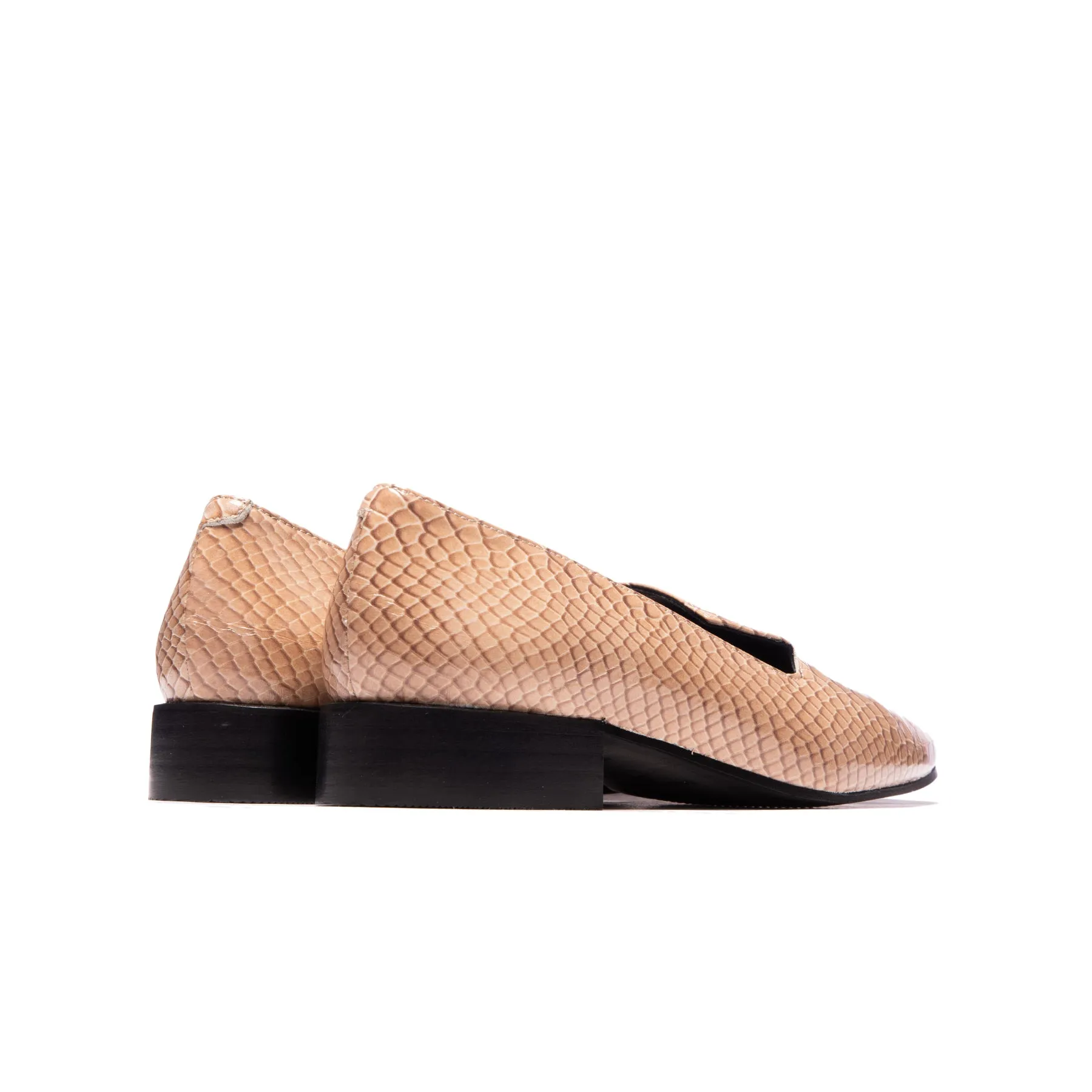 Leila Nude Vintage Snake Leather sold by L'Intervalle product image thumbnail 4