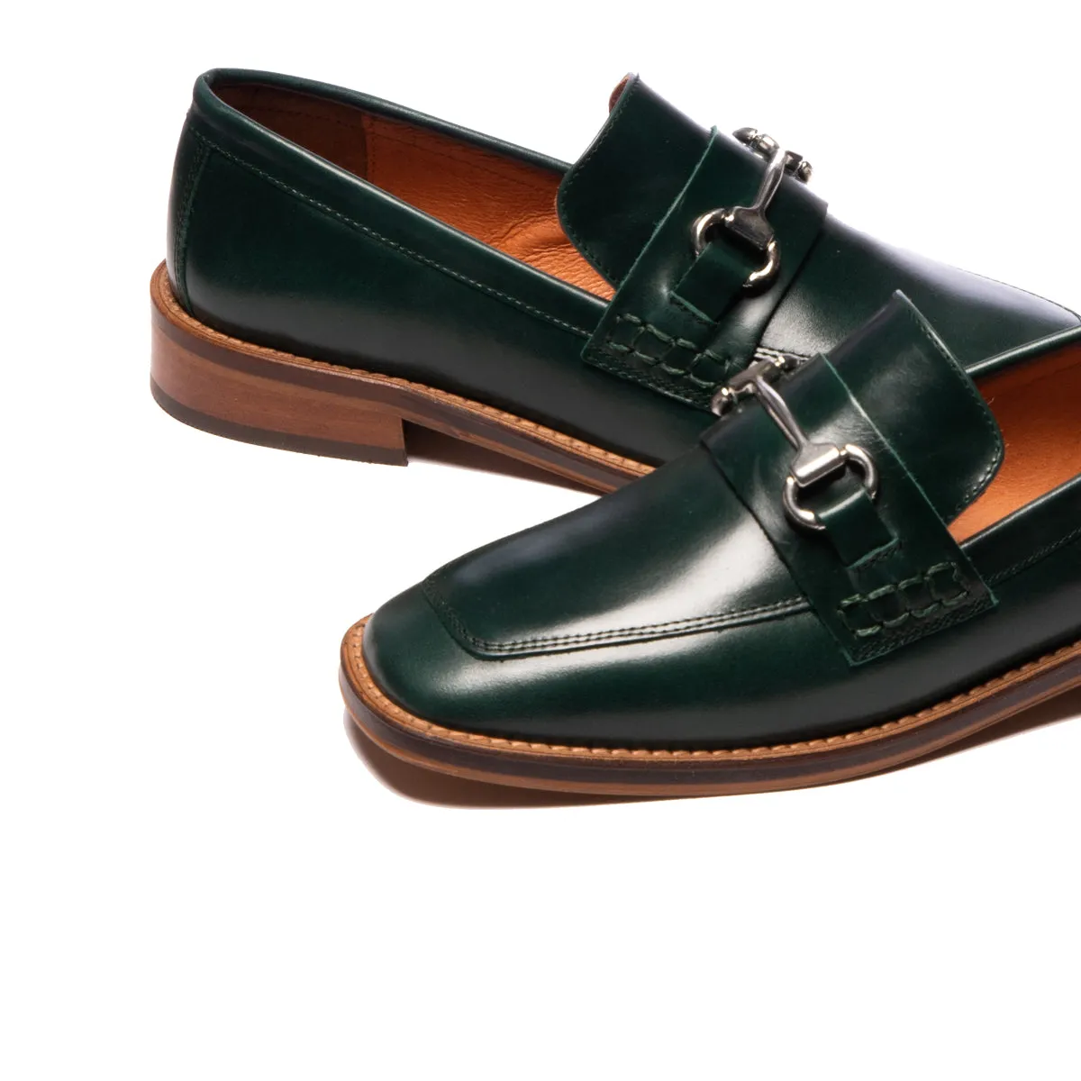 Margot Green Leather sold by L'Intervalle product image thumbnail 4