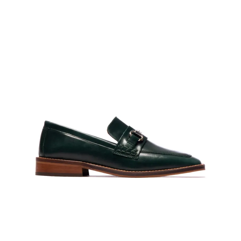 Margot Green Leather sold by L'Intervalle
