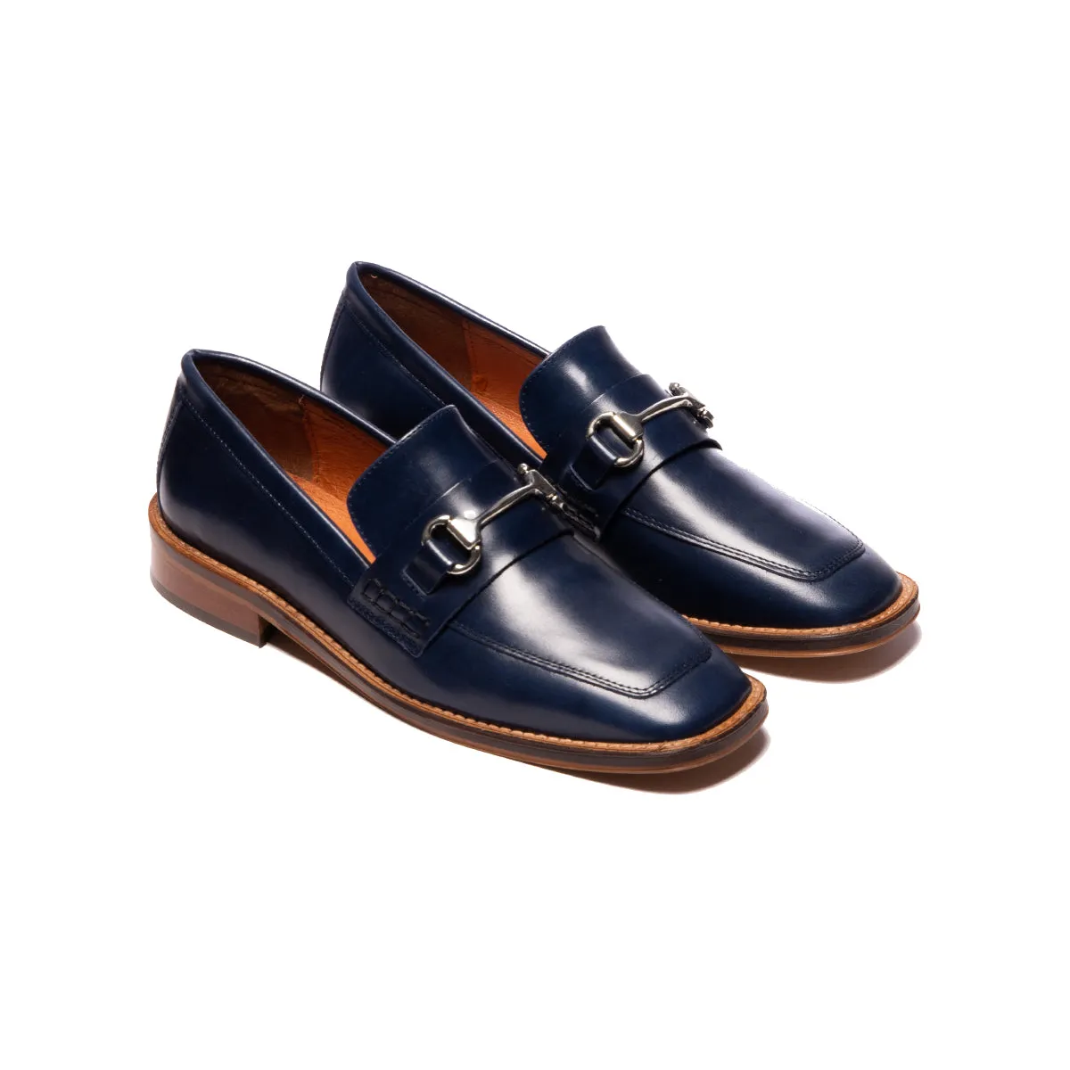 Margot Navy Leather sold by L'Intervalle product image thumbnail 5
