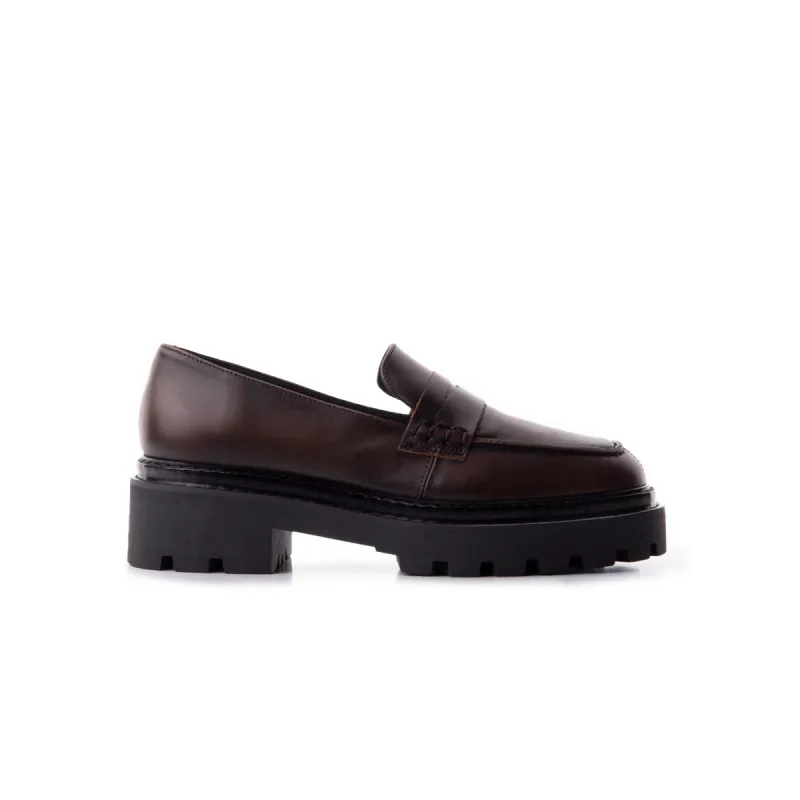 Ronda Brown Leather sold by L'Intervalle