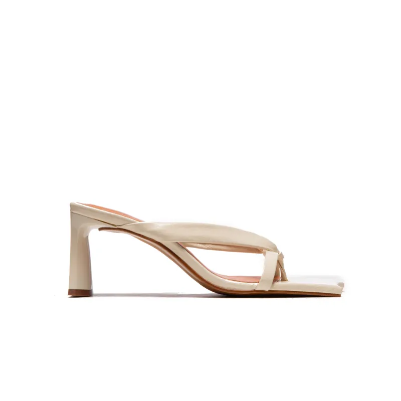 Rivera Off White Leather sold by L'Intervalle