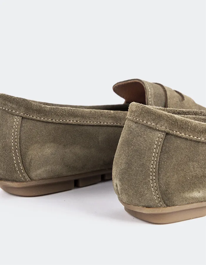 Ezzie Khaki Suede sold by L'Intervalle product image thumbnail 4