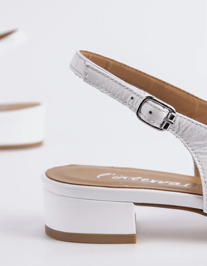 Dolly White/Silver Leather sold by L'Intervalle product image thumbnail 4