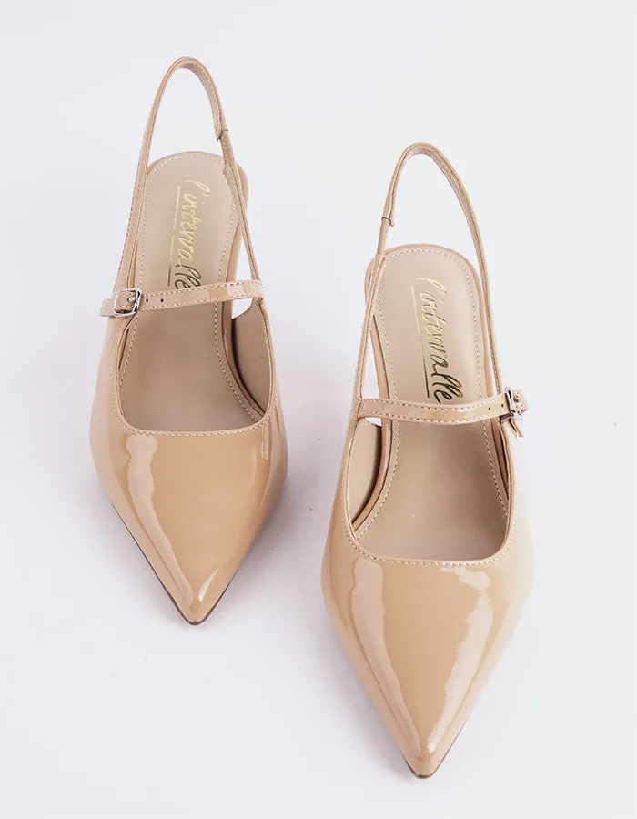 Vondel Nude Patent sold by L'Intervalle product image thumbnail 5