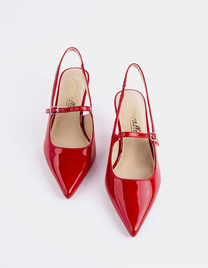 Vondel Red Patent sold by L'Intervalle product image thumbnail 5
