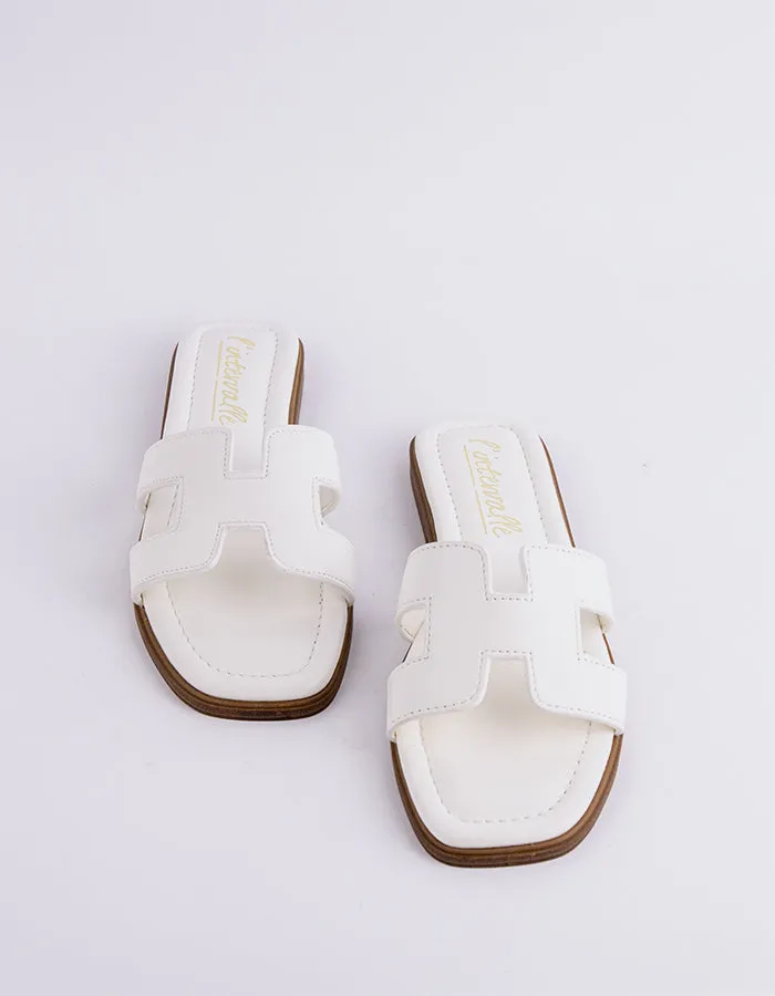 Firrel White Leather sold by L'Intervalle product image thumbnail 5