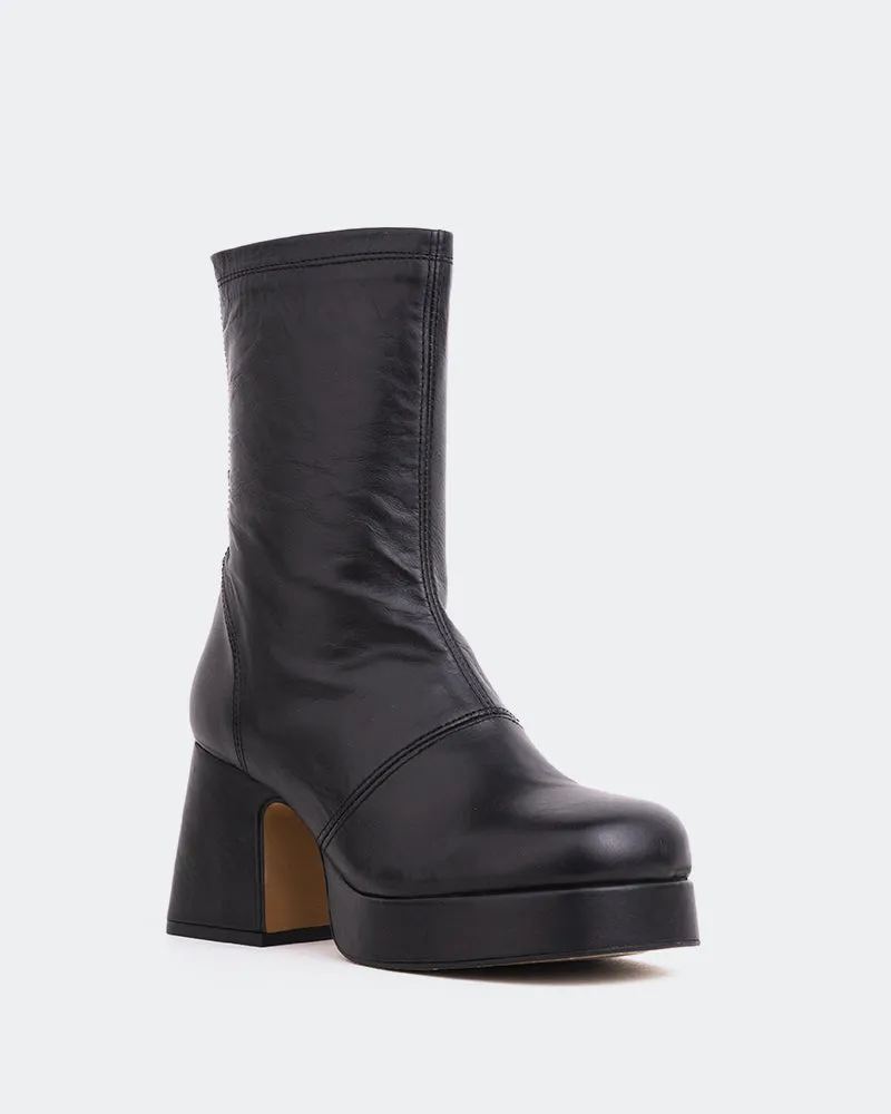 Qoli Black Leather sold by L'Intervalle product image thumbnail 2