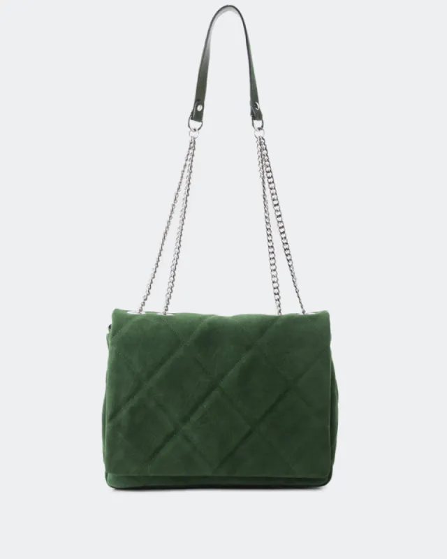 Monna Dark Green Suede sold by L'Intervalle