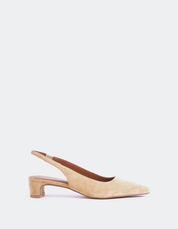 Krimpen Camel Suede sold by L'Intervalle