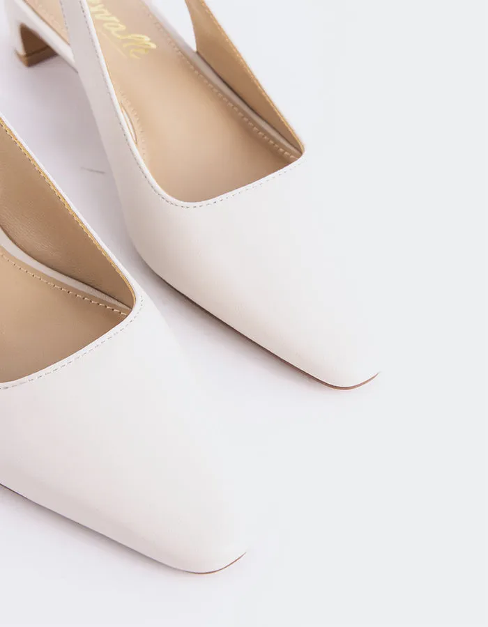 Krimpen Off White Leather sold by L'Intervalle product image thumbnail 3