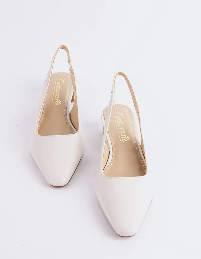 Krimpen Off White Leather sold by L'Intervalle product image thumbnail 2