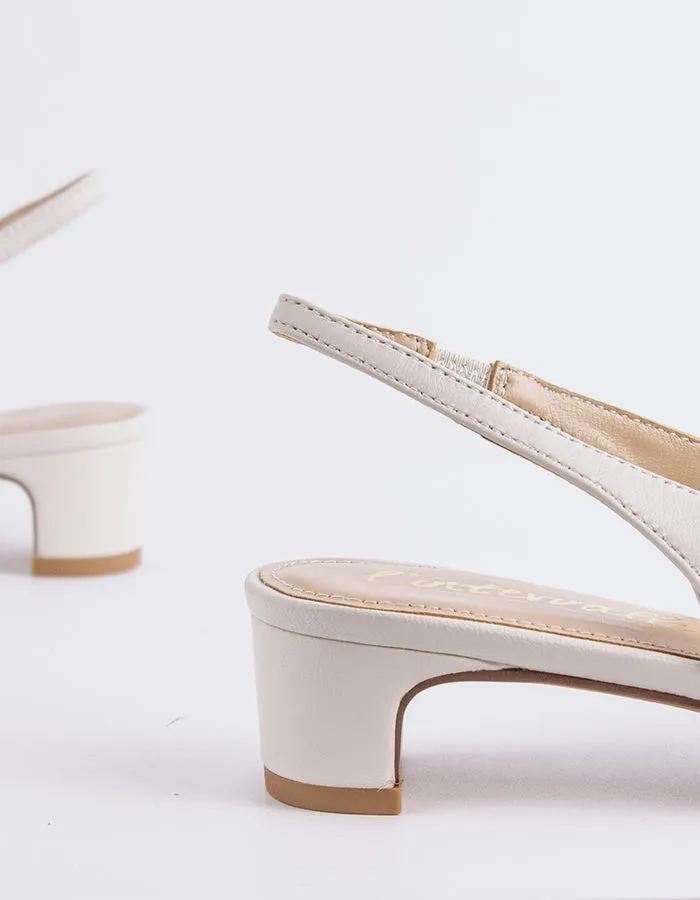 Krimpen Off White Leather sold by L'Intervalle product image thumbnail 5