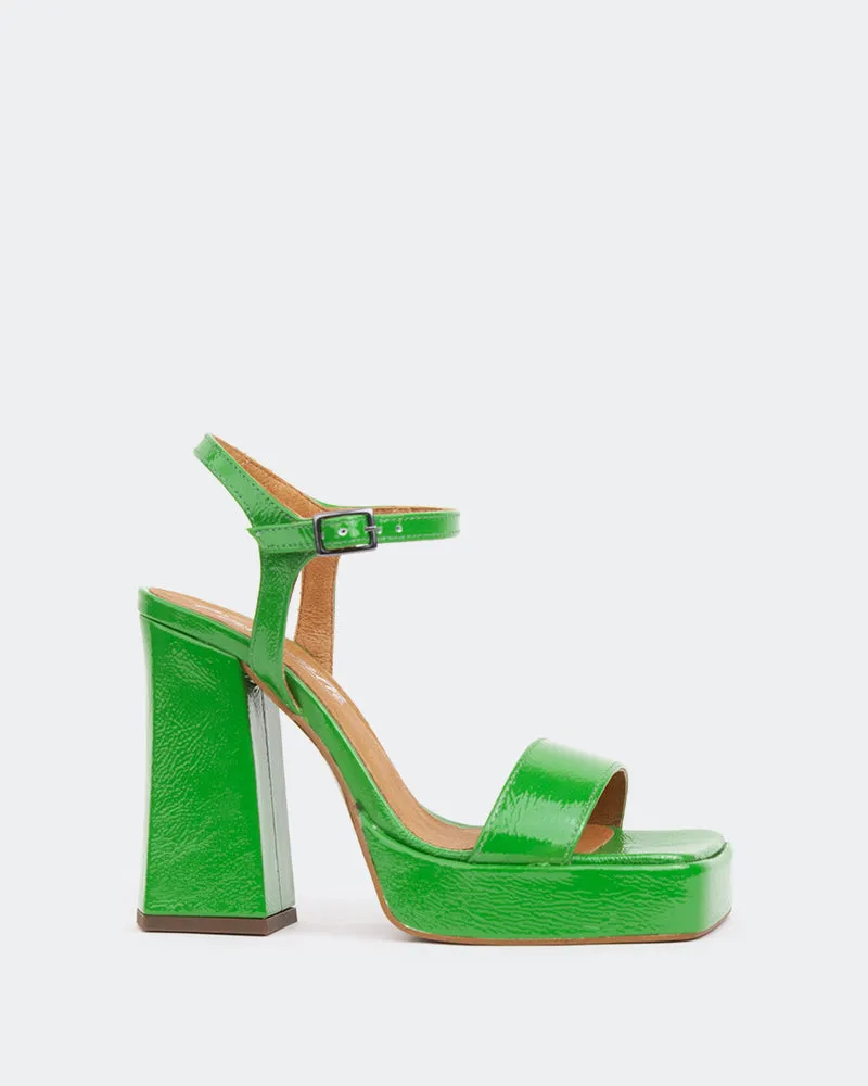 Rabanne, Green Naplack/Naplack Vert sold by L'Intervalle