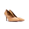 Antonia Beige Patent sold by L'Intervalle