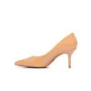 Antonia Beige Patent sold by L'Intervalle
