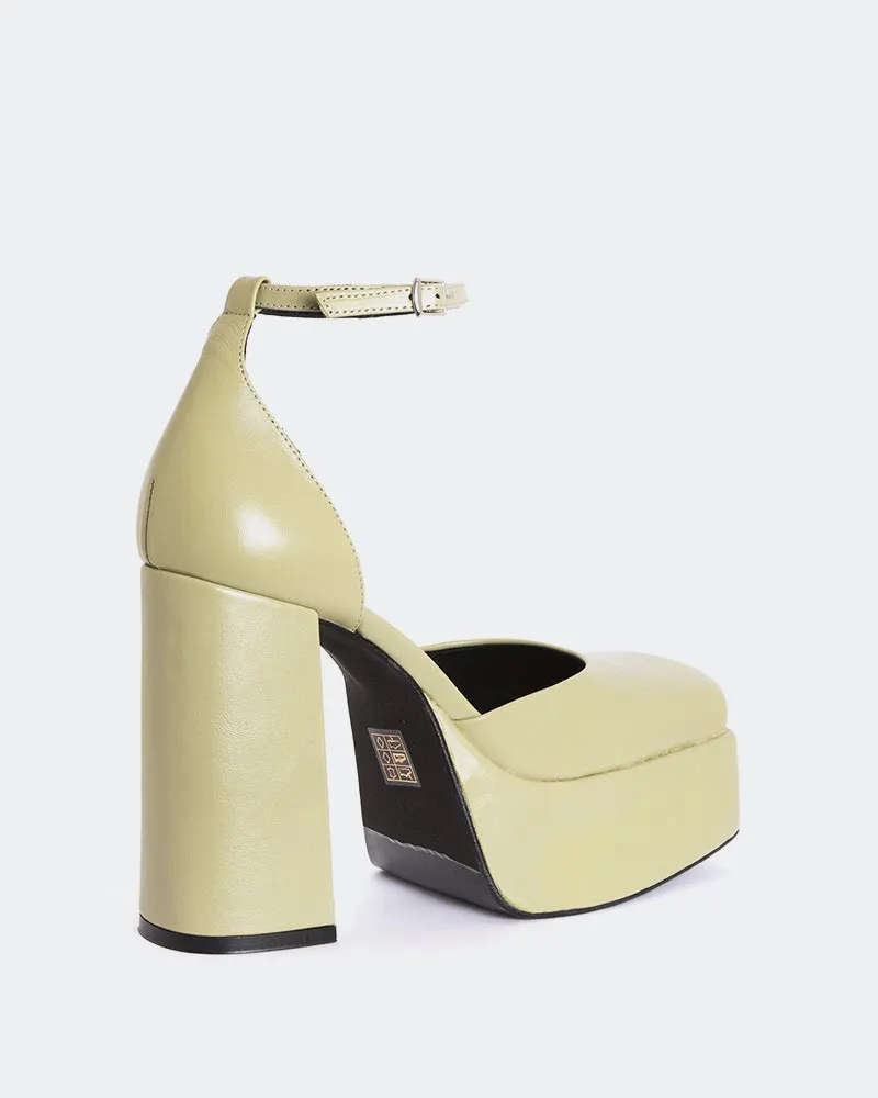 Drum Light Green Leather sold by L'Intervalle product image thumbnail 3