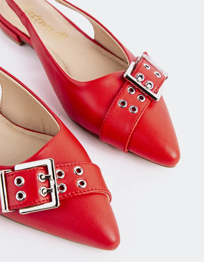 Marken Red Leather sold by L'Intervalle product image thumbnail 2