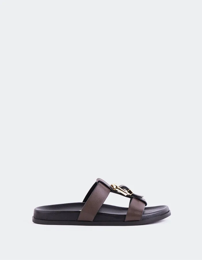 Omma Chocolate Leather sold by L'Intervalle