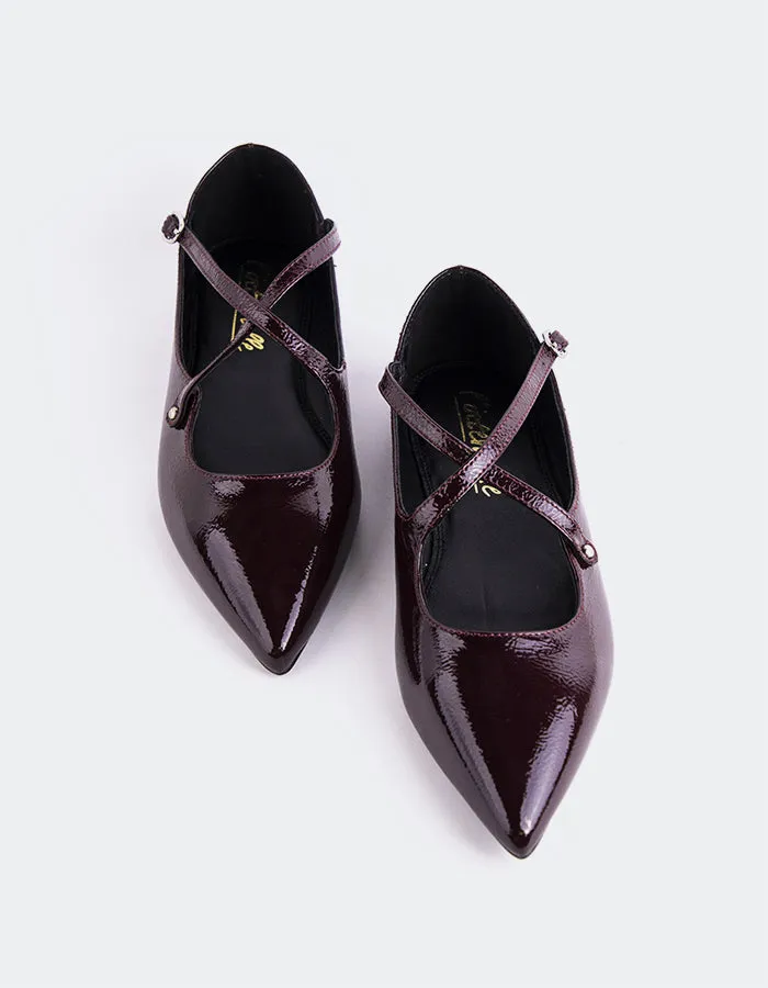 Pristina Burgundy Naplack sold by L'Intervalle product image thumbnail 5