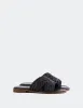 Sammie Black Raffia sold by L'Intervalle