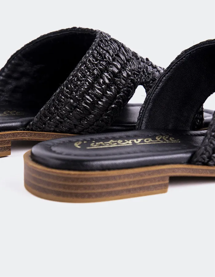 Sammie Black Raffia sold by L'Intervalle product image thumbnail 3
