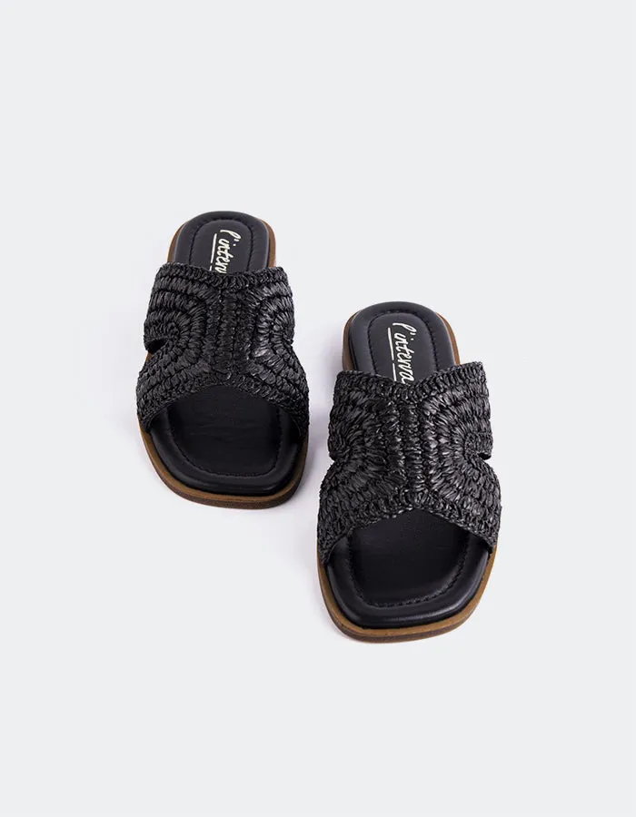 Sammie Black Raffia sold by L'Intervalle product image thumbnail 4