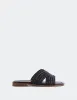 Sammie Black Raffia sold by L'Intervalle