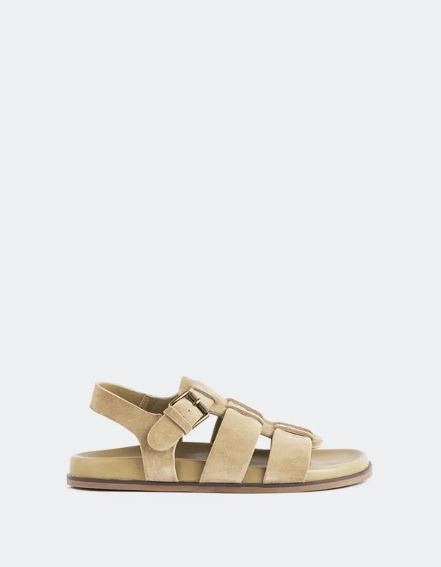 Shanelle Tan Suede sold by L'Intervalle