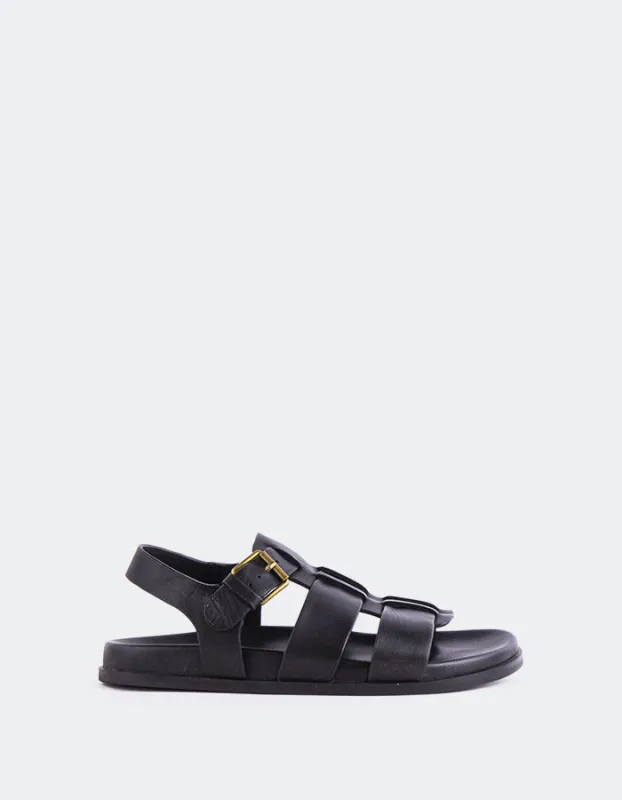 Shanelle Black Leather sold by L'Intervalle