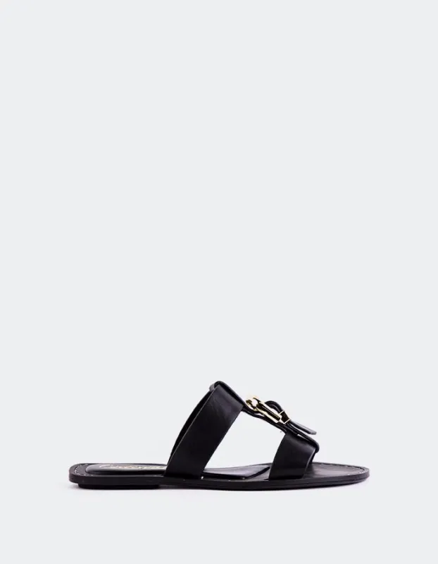 Cille Black Leather sold by L'Intervalle