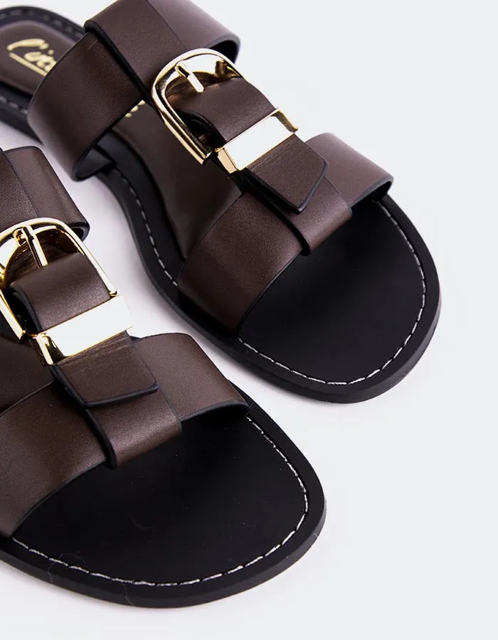 Cille Chocolate Leather sold by L'Intervalle product image thumbnail 5