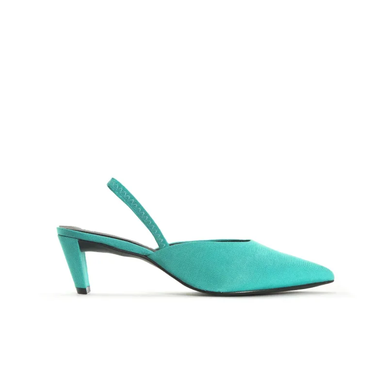 Melissa Turquoise Fabric sold by L'Intervalle