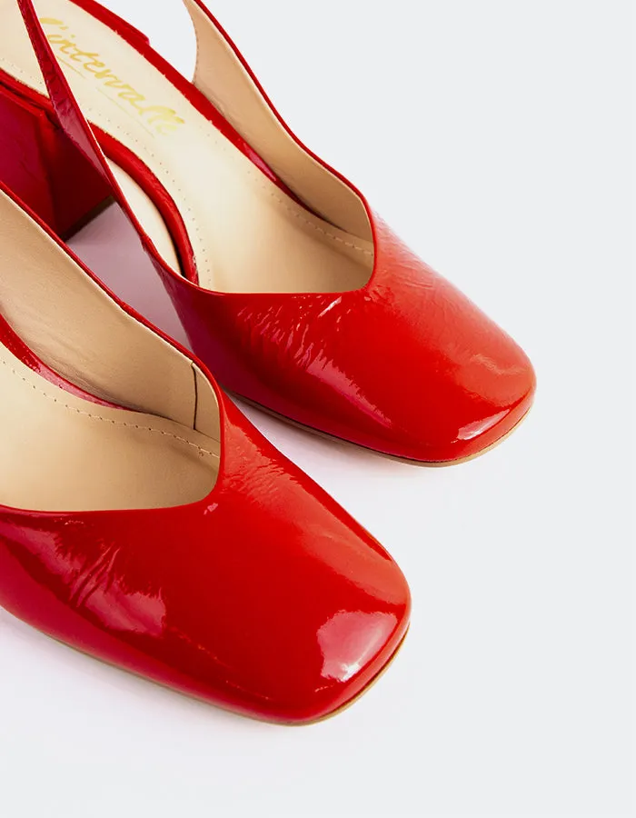 Lysiah Red Naplack sold by L'Intervalle product image thumbnail 2